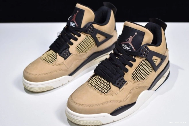 Rep Onekick Air 4 AQ9129-200 Mushroom Jordan 0720